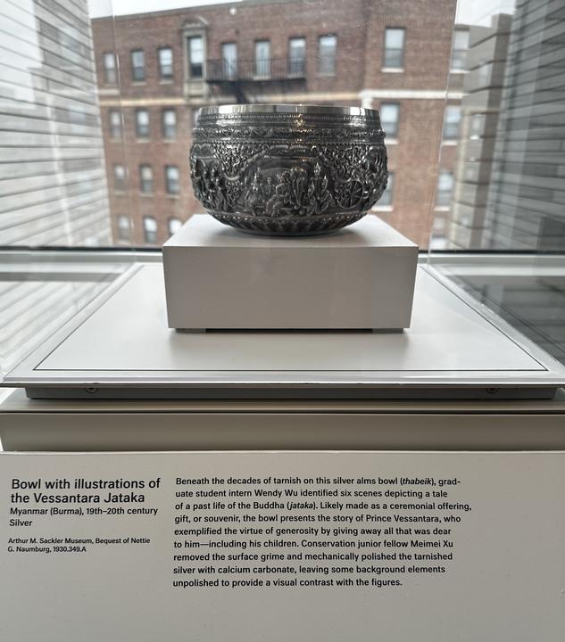 Wendy Wu's Sackler exhibit